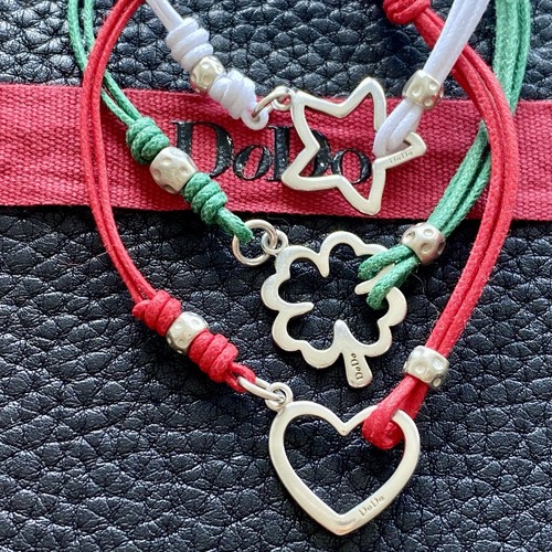 Dodo Pomellato Bracciale Rosso Cuore Granelli Argento Fuori Produzione Originale - Foto 11 di 11