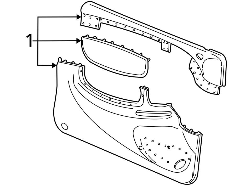 AJUSTE OLDSMOBILE ALERO 1999-2004 ASM 22657103 - NUEVO OEM 22657103 Foto 3 de 3