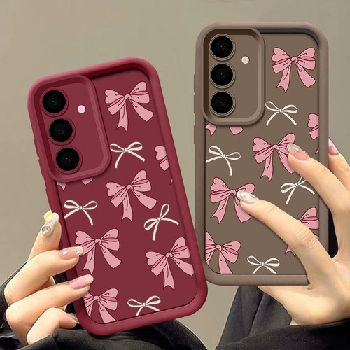 Funda con arco para Samsung Galaxy S25 S24 S23 A56 A05s A16 A15 A55 A54 cubierta de TPU suave - Imagen 5 de 16