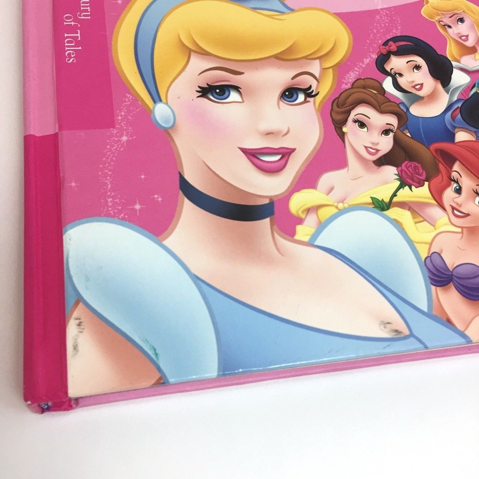 Disney Princess Collection Book Treasury of Tale Story Book Hard Cover ...