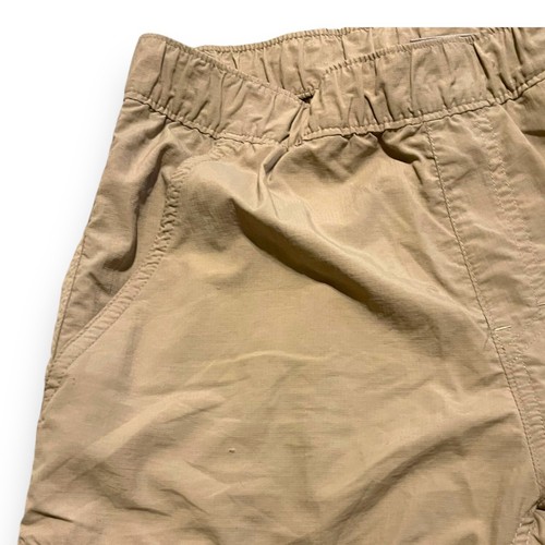 Columbia Omni Shade Shorts Boy L 14/16 Khaki Elastic Waist Pull On Quick Dry - Picture 4 of 4