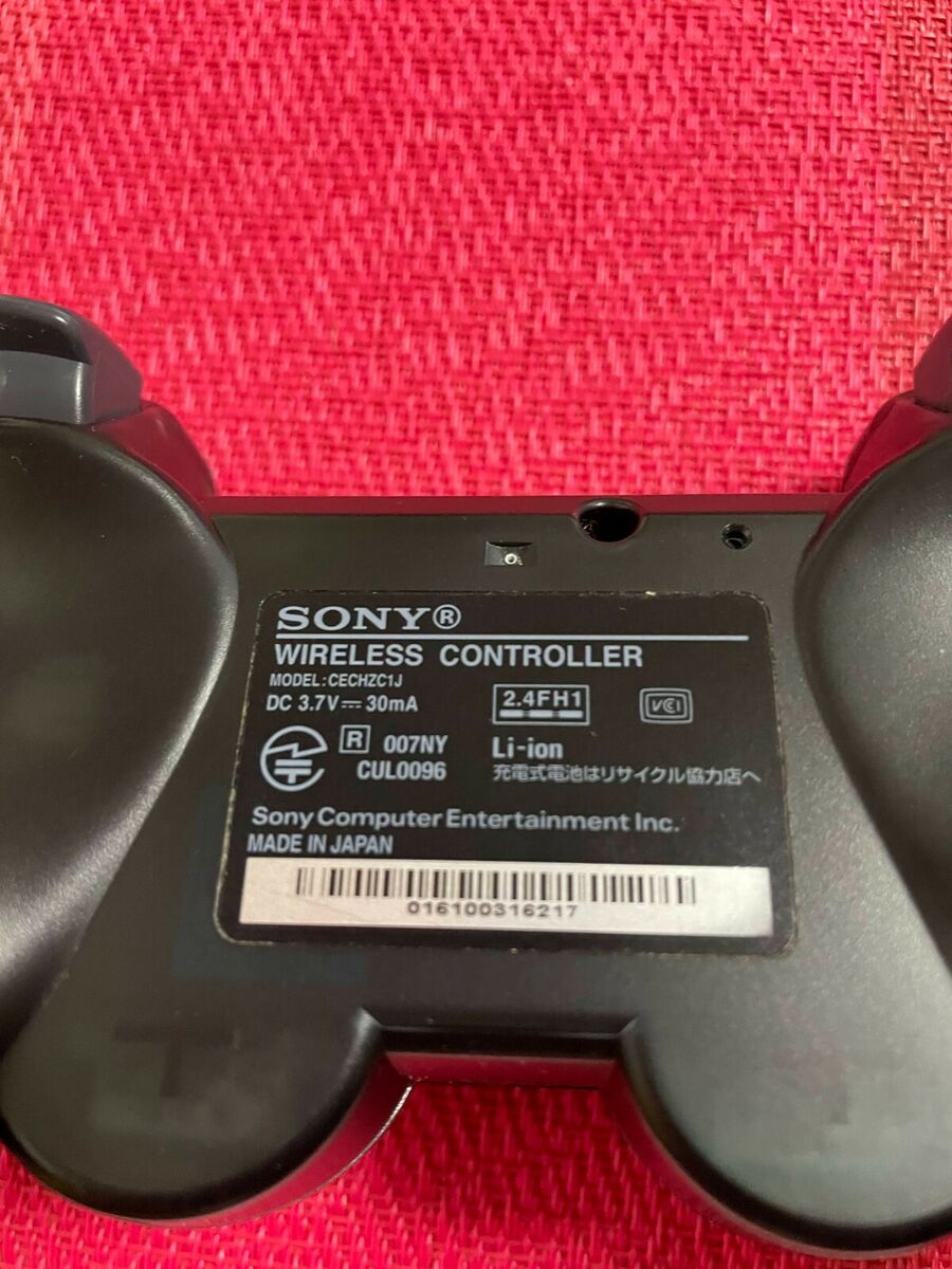 PS3 Sony Official WIRELESS Controller CECHZC1J Black PS3 Sony Official WIRELESS Controller CECHZC1J Black