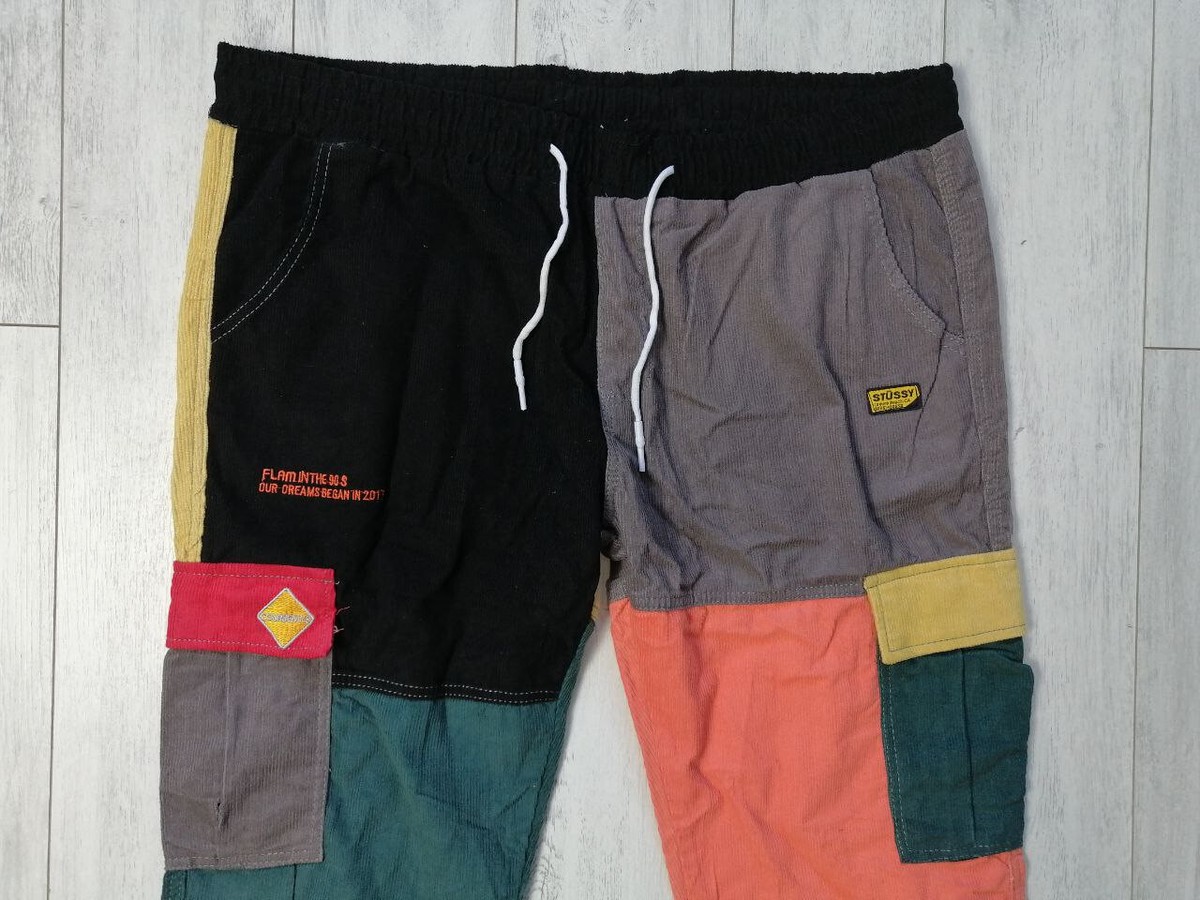 Stussy x Coursemys Corduroy Patchwork Cargo Pant Size Men's / US