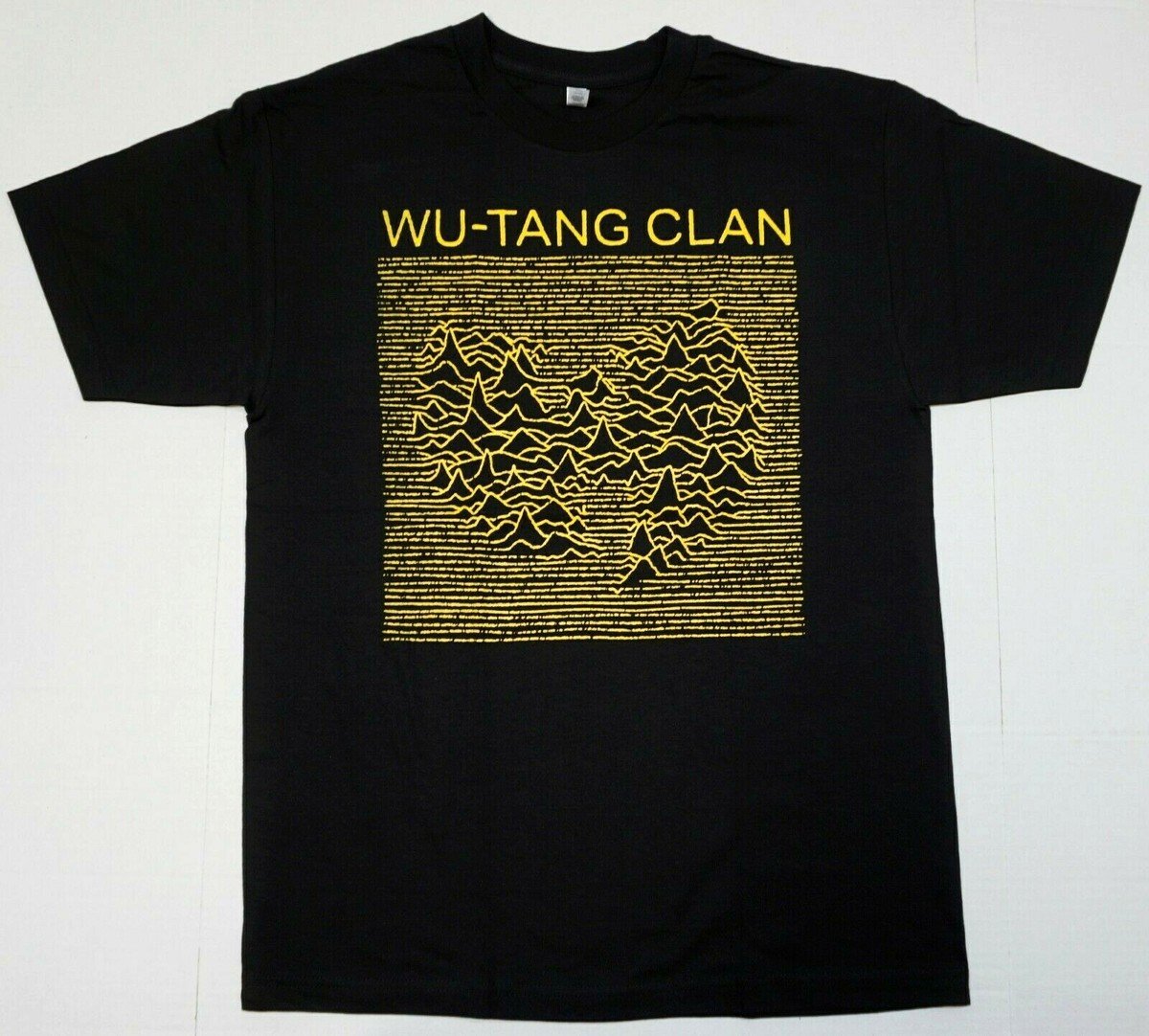 WU TANG CLAN WAVES T-shirt Gza Rza ODB Hip Hop Rap Tee Men's