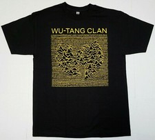 WU TANG CLAN WAVES T-shirt Gza Rza ODB Hip Hop Rap Tee Men's 100% Cotton New