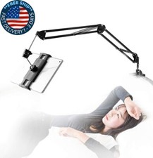 Soporte para tableta para cama, 360    grados para tableta con brazo de aluminio