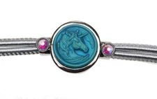 KIRKS FOLLY METALLICA CLOUDWALKER UNICORN BRACELET indicolite / silvertone