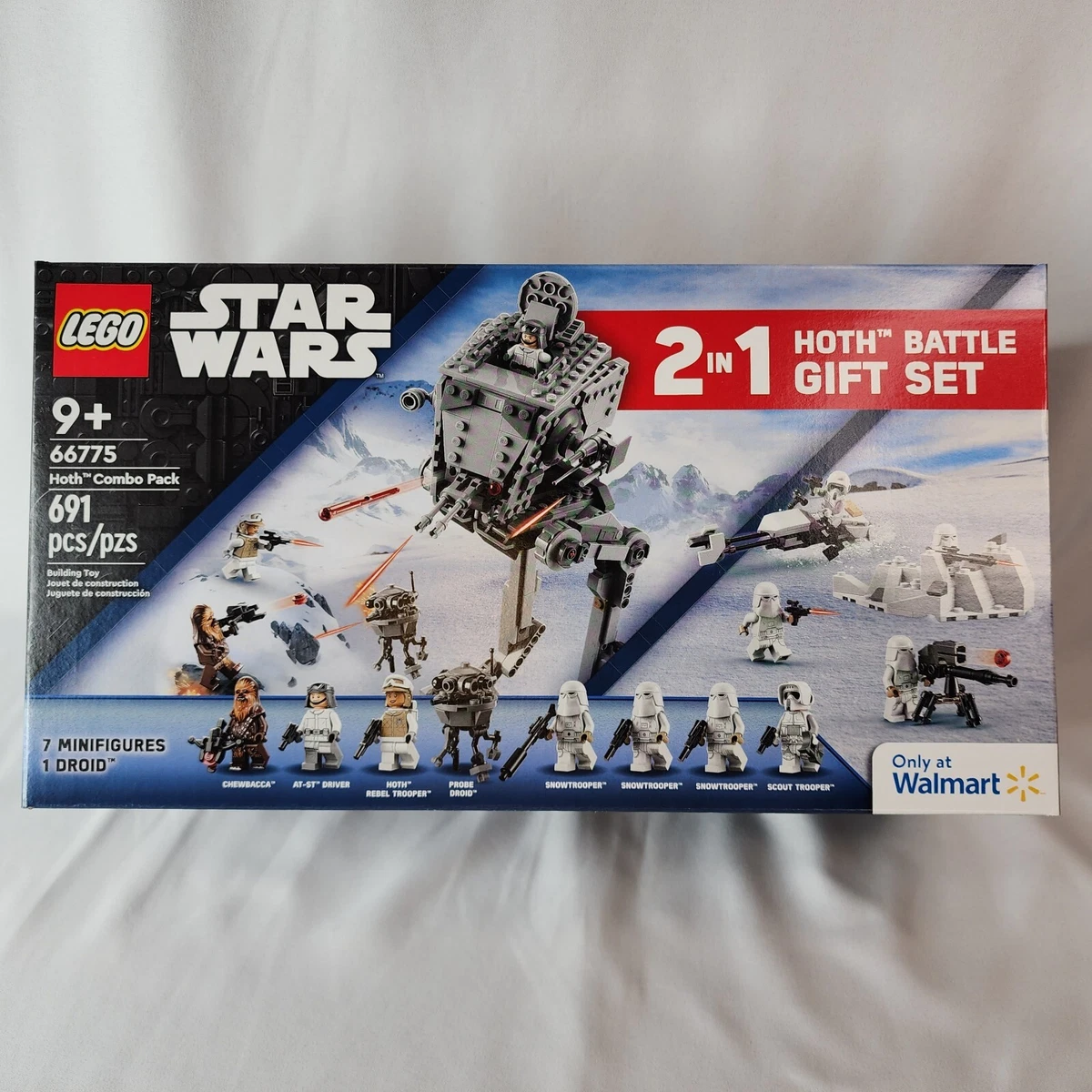 LEGO STAR WARS 66775 2 In 1 Hoth Battle Gift Set 75320 75322 eBay