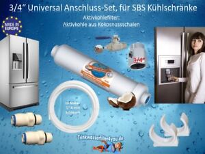 Anschluss Set 3 4 Fur Sbs Kuhlschrank Kuhlschrankanschluss Sbs