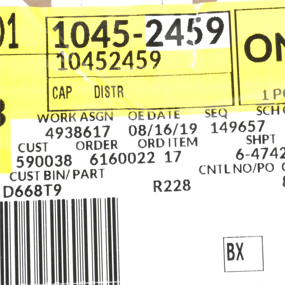 Tapa distribuidor encendido OEM NUEVA 90-02 GM Chevrolet GMC Cadillac C3500 10452459 Foto 3 de 3