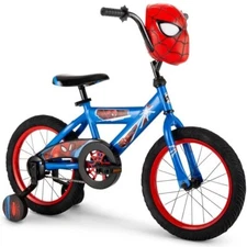 BOYS TRAINING BIKE 16_Inch Wheels Spider-Man Bicycle Ages 4-6