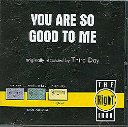 You Are So Good To Me Third Day Accompaniment Track Ebay