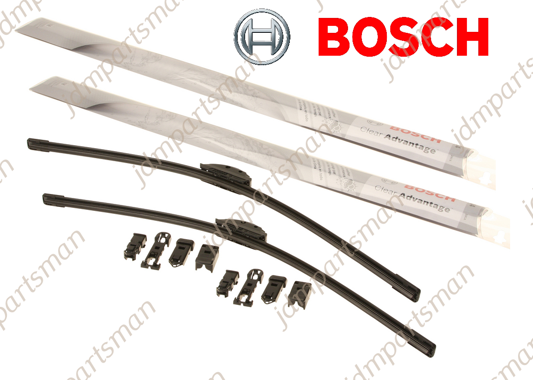 Bosch Clear Advantage Beam | Spazzola Tergicristallo Aerodinamica | Adattatore Multiplo | Riduzione Rumore - 2