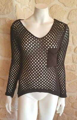 ROBE FEMME FILLE 100% NEUVE BLANCHE 42 ETAM ENTIEREMENT DOUBLEE 100% LIN