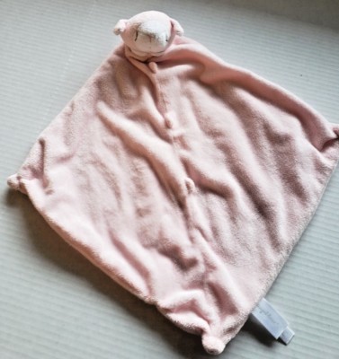 Angel Dear Pink Lamb Sheep Lovey Security Blanket Baby Infant Girl Plush Animal