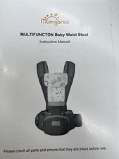 mumgaroo multi-function baby waist stool baby carrier - Brand New KH-B5