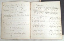 1871-1883 Sans Souci Club, Lansingburgh, NY Manuscript Meeting Minutes, By-Laws