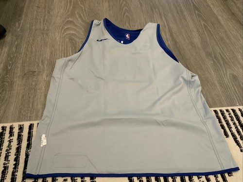 Nike NBA Practice Jersey Blue/Gray Men’s Size: 2XL Used #33 Cauley-Smith - Picture 5 of 6