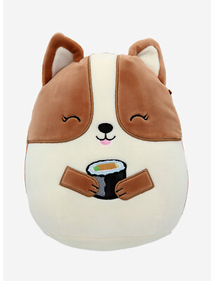 Squishmallow Corgi Sushi Hot Topic Exclusive | eBay