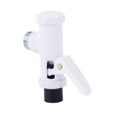 Weiß Automatik Spülventil 3/4'' WC Handverzögerung Urinal Abschaltknopf A-SP