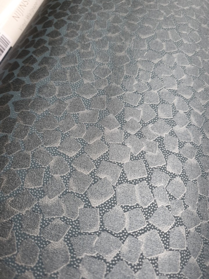 Zoffany Nijinsky Pebble Smoky Teal Blue Vinyl Wallpaper eBay