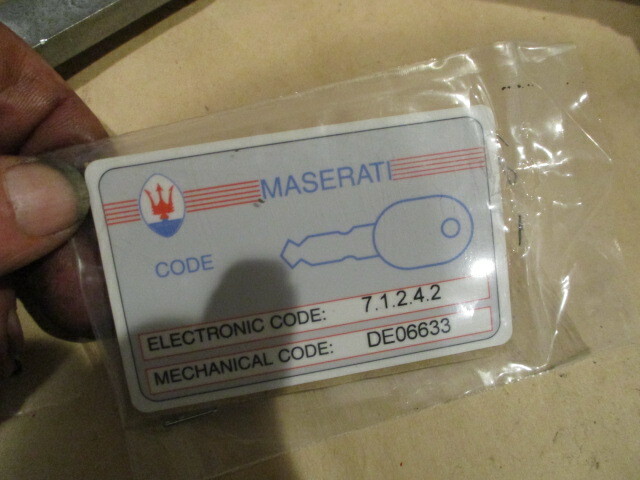 Maserati  GranTurismo - Complete Electric Steering Column With Key And Key Code