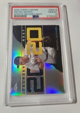 RAFAEL DEVERS -- 2020 TOPPS CHROME UPDATE -- DECADE'S NEXT -- DNC-15 --  PSA 10