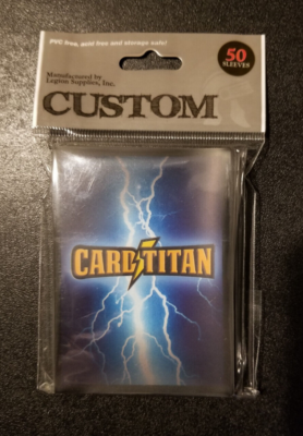 50 Card Titan Card Sleeves by Legion