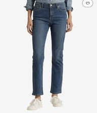 Lauren Ralph Lauren Premier Straight Blue Jeans Size 12P