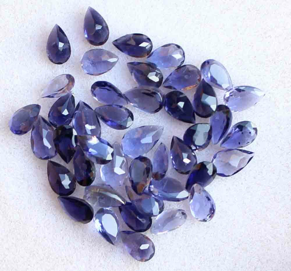 Precious Stones Natural Iolite Crystal Iolite Stone Price Blue