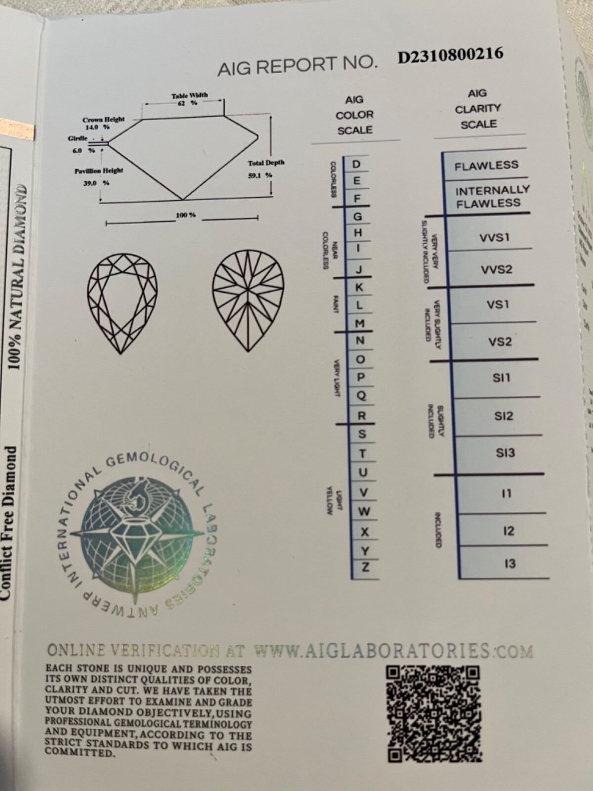 certified natural loose diamonds eBay