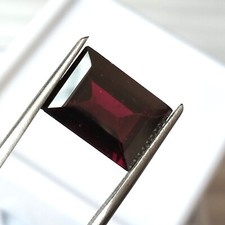 Pink Garnet 12X9 mm Baguette Cut Natural Unheated Faceted Loose Gemstone 4.75 CT