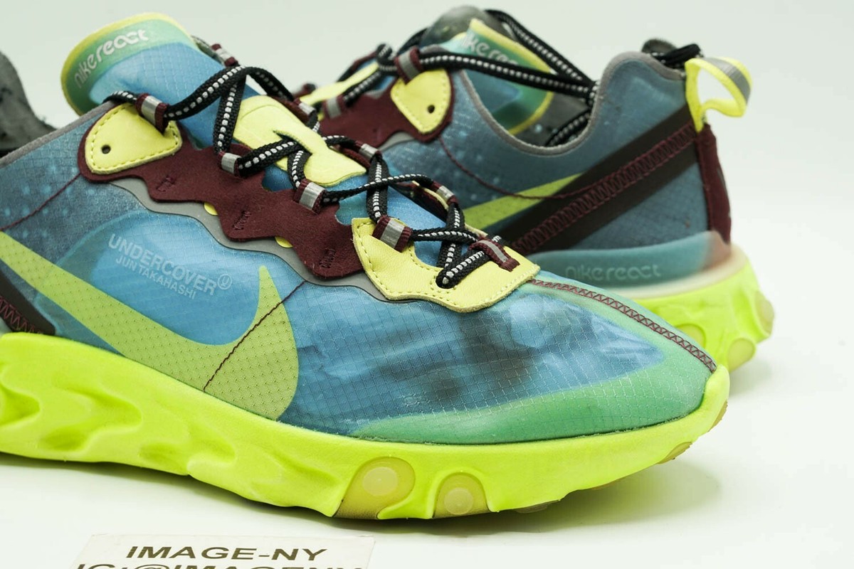 Lakeside レコード 2枚　EP7 NIKE REACT ELEMENT 87 USED SIZE 9.5 LAKESIDE ELECTRIC YELLOW