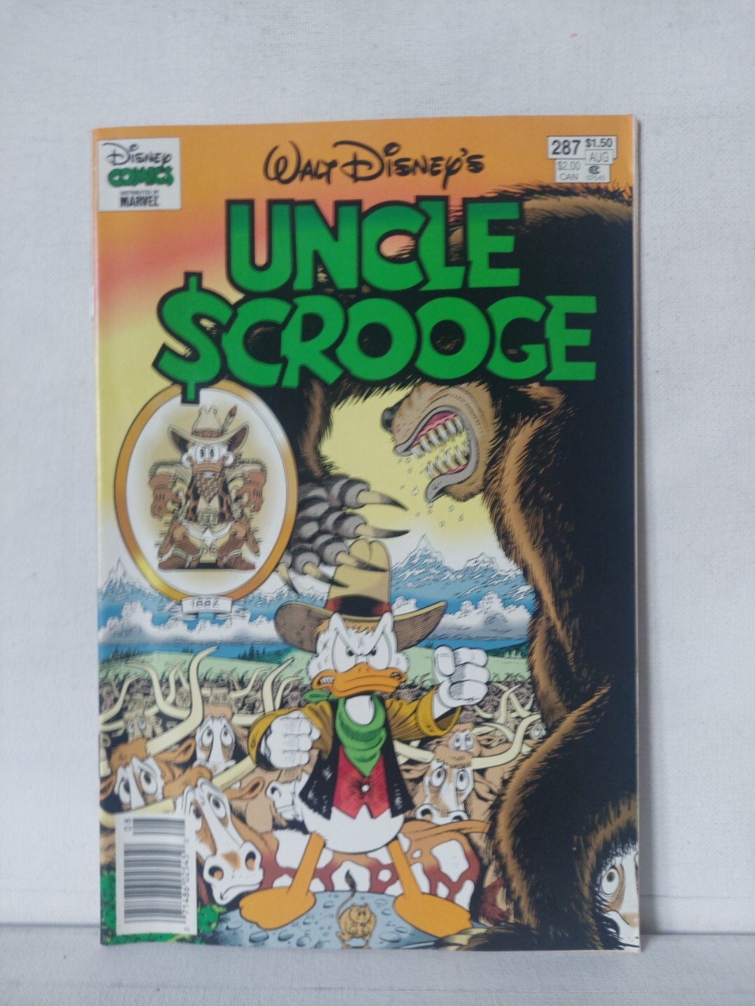 Uncle Scrooge #287 Walt Disney Comics Newsstand Scarce Gladstone