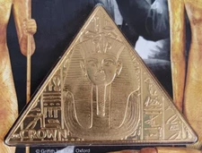 Isle of Man 2008 - Tutankhamun World’s First Pyramid Coin - Pobjoy Mint Ltd Ed.