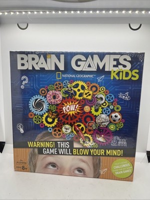 BRAIN GAMES KIDS - Warning This Game Will Blow Your Mind BRAND NEW SEALED!