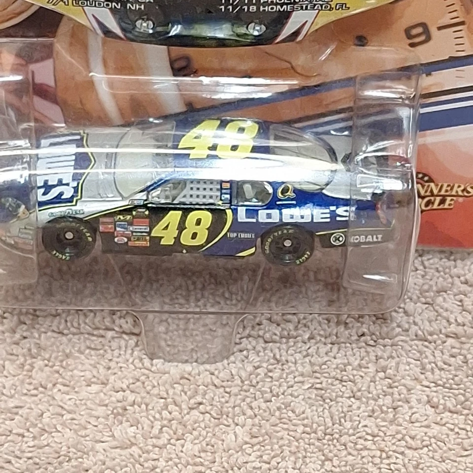 Jimmie Johnson #48 Hood Magnet 2007 NASCAR Chevrolet 1:64 Diecast Car  - Image 3 of 4