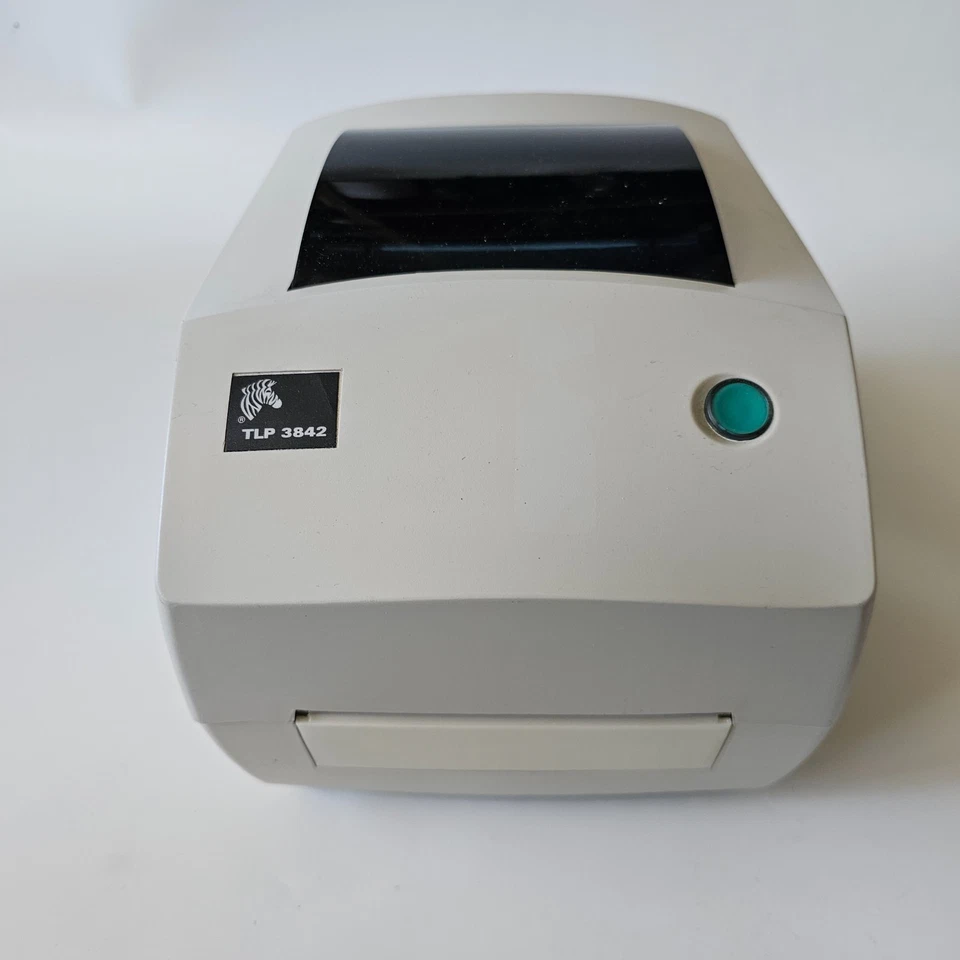 Zebra TLP3844 TLP3842 TLP3844-Z 300dpi Direct Thermal Label Printer LAN USB  942 - Image 2 of 4