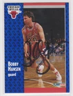 BOBBY HANSEN CHICAGO BULLS IOWA UNIVERSITY AUTOGRAPHED CARD