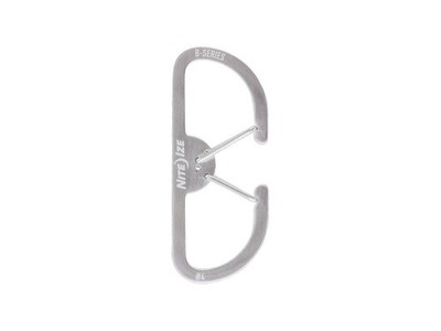 Niteize B-SERIES DUAL KARABINER 4 SS Edelstahl BS4-11-R3