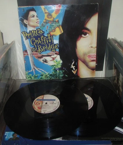 PRINCE Graffiti Bridge ORIG 1st EU 1990 PAISLEY + Inners EX AUDIO