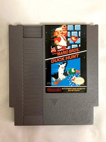 Super Mario Bros. & Duck Hunt NES Nintendo Cartridge w/OEM Clamshell Untested