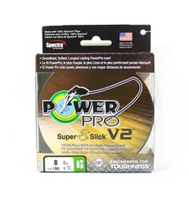 Power Pro Super 8 Slick Version 2 Spectra Line 8lb by 150yds Aqua (7533)