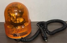 Vtg Wolo 3100-A - 5.5" Beacon Light Magnet Mount Amber LED Car Boat Sailing