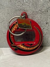 Vtg Marlboro Adventure Team BEV KEY Bottle Ca...
