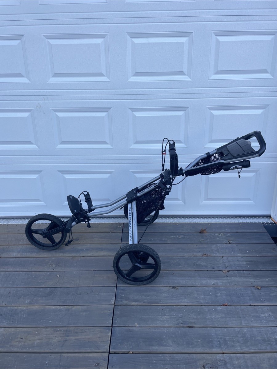 Sun Mountain SPEED CART GX Push Cart With Breaks NICE