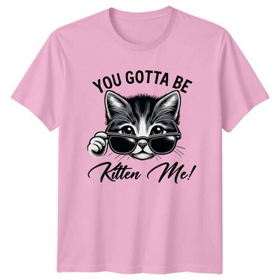 Fur Mama Leopard Paw Prints T-Shirt Cute Cat Lover Tee
