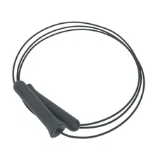 Bala Bangles Jump Rope Weighted Cardio HIIT Workout 1lb Charcoal Gray New in box