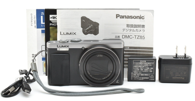【動作良好】Panasonic DMC-TZ85 コンパクトデジタルカメラ DMC-TZ85 コンパクトデジタルカメラ LUMIX（ルミックス） シルバー