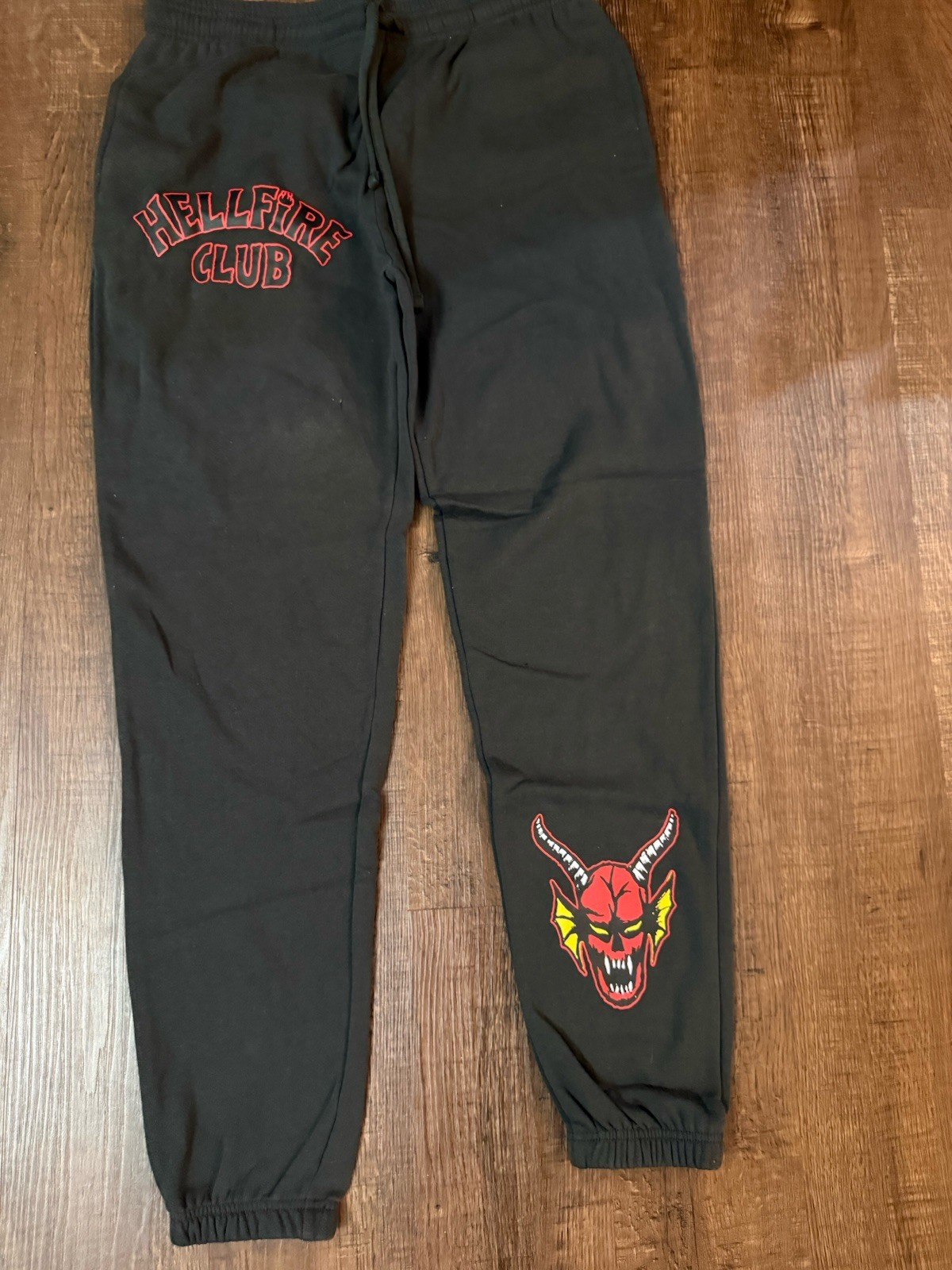 Netflix Mad Engine Stranger Things Sweatpants Lar… - image 1